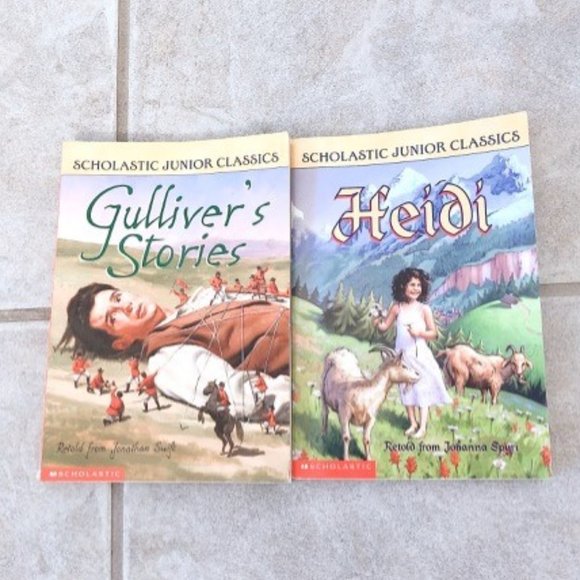 Book Novel Heidi and Gulliver's Stories - Picture 2 of 4